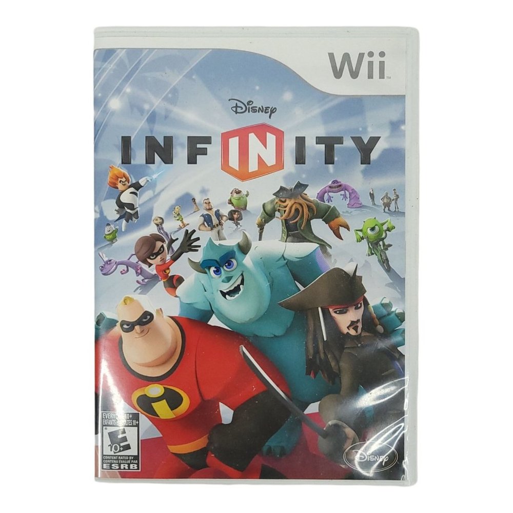 Nintendo Wii Disney Infinity Video Game Jewel Case Complete Manual Tested Works